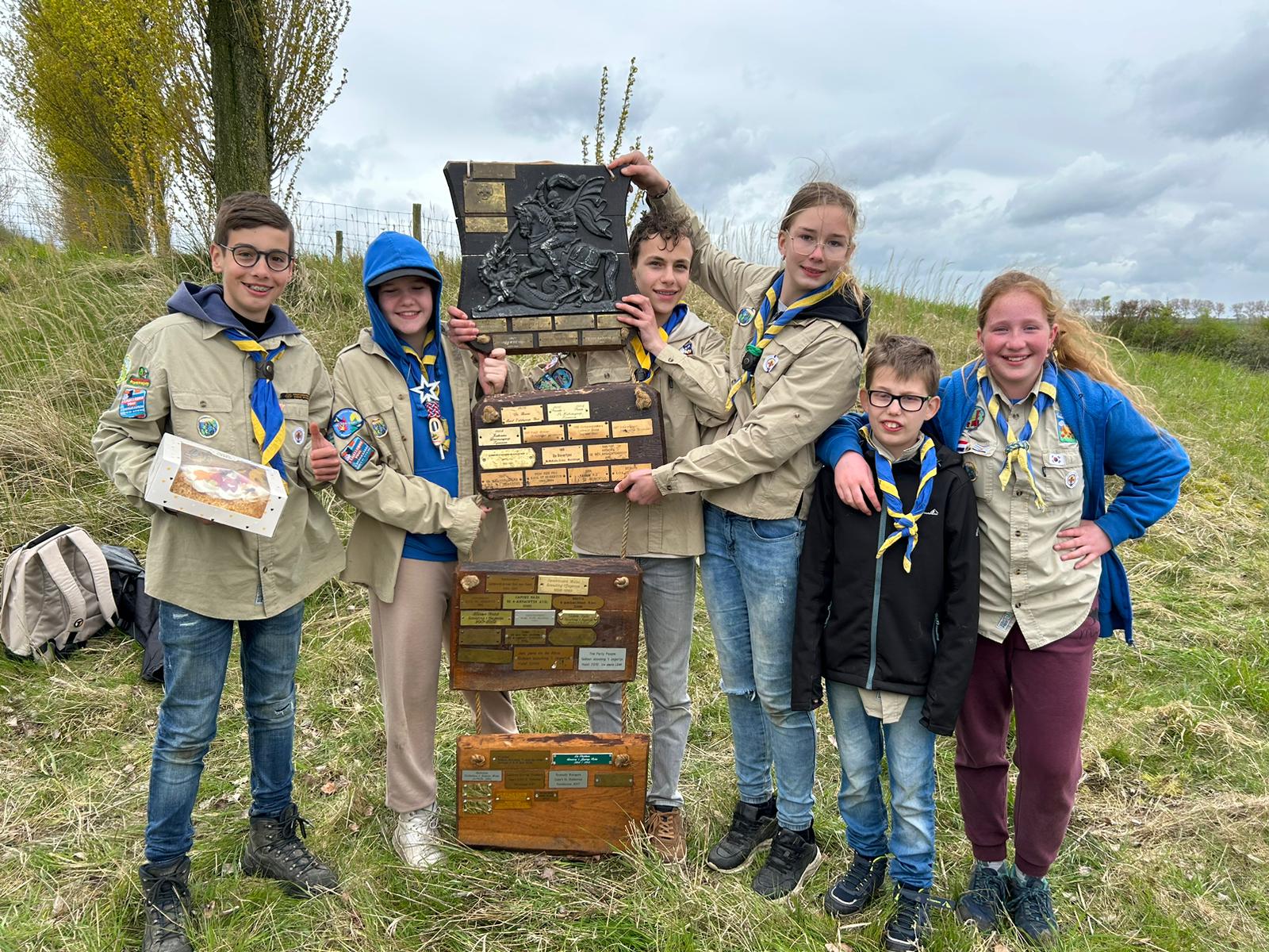 De winnaars van ZePaKa 2023 #55, Ezeltje Strekje, van Scouting Oostburg
